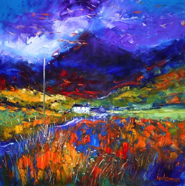 Autumn Storm Ben More Isle of Mull 24x24 Autumn Storm Ben More Isle of Mull 24x24